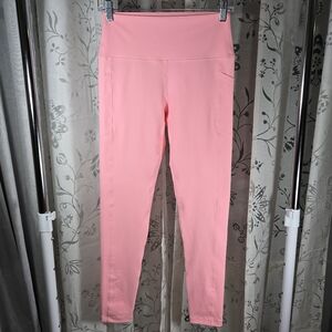 BuffBunny Barbie Pink High Rise‎ Leggings Size Medium Athleisure Activewear